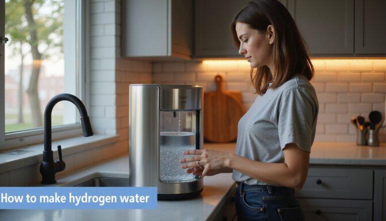 how to make hydrogen water