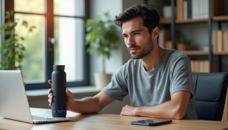 portable hydrogen water bottle